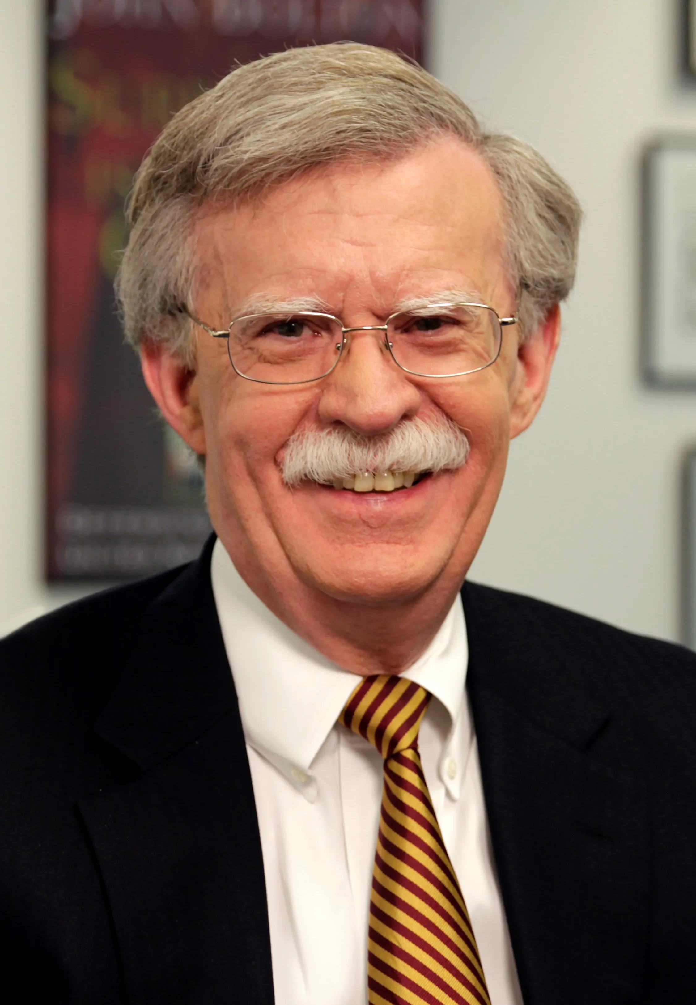 Official photo of John R. Bolton from his time as National Security Advisor.